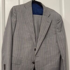 Suitsupply Gray Suits Classic Tailored Elegance